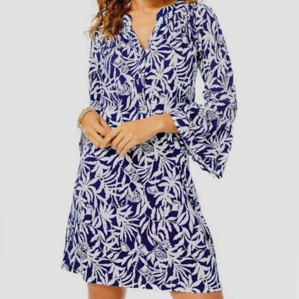 🦩 NWT Lilly Pulitzer Norris Flamingo Dress - XXL